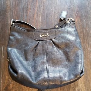 Black Coach Ashley crossbody